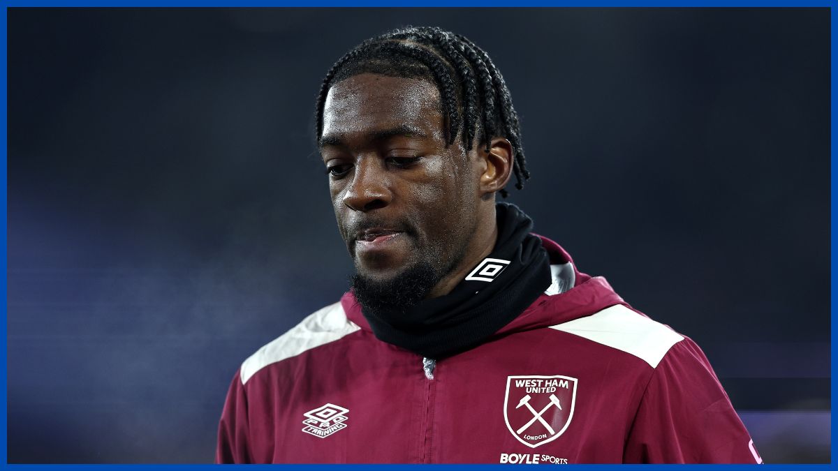 Axel Disasi with West Ham.