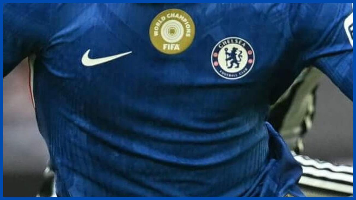 A blank Chelsea shirt.