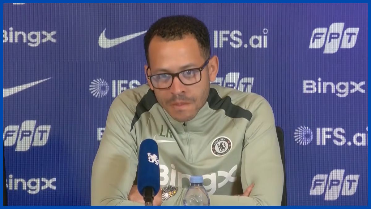 Liam Rosenior in his press conference.