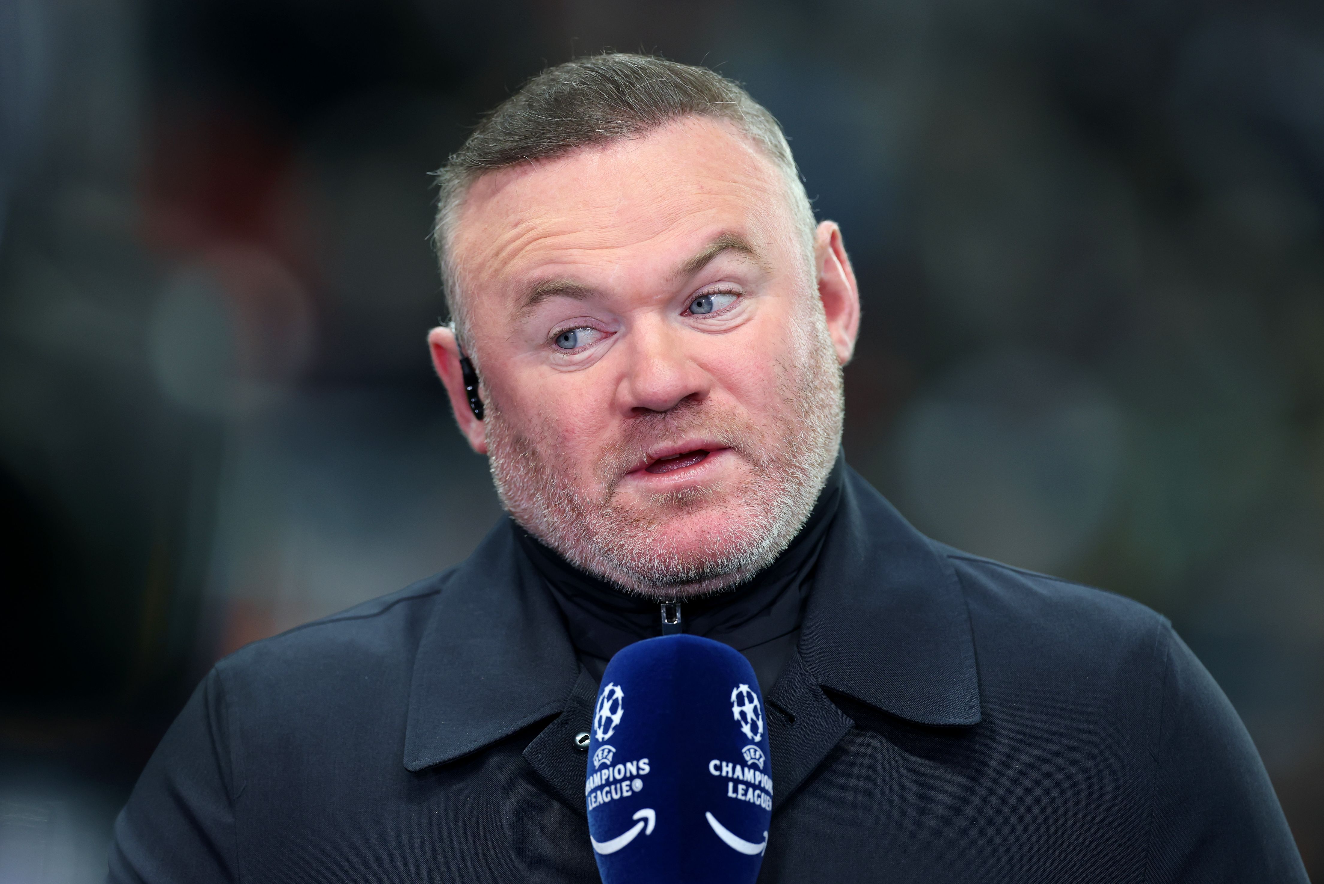 Wayne Rooney doing punditry.