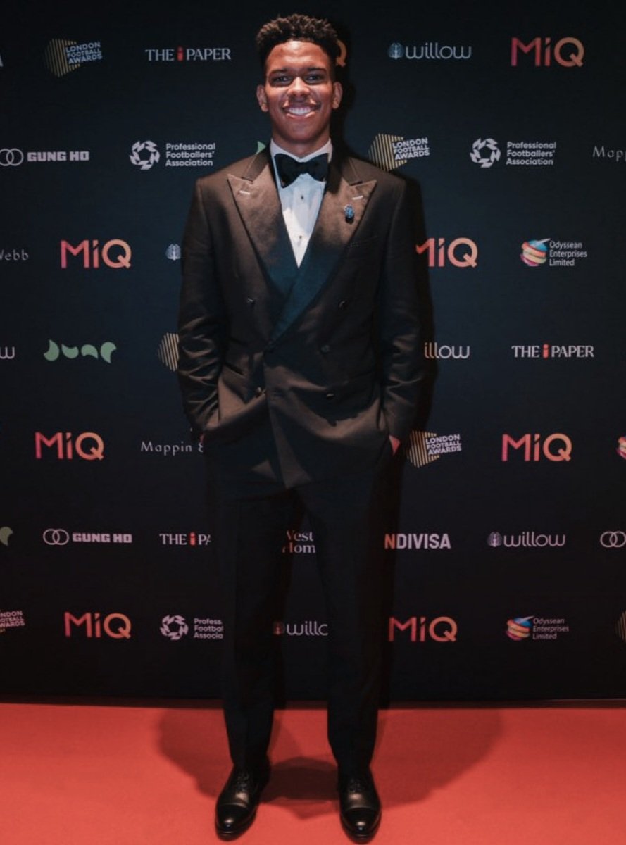 Estevao at London Football Awards 2026