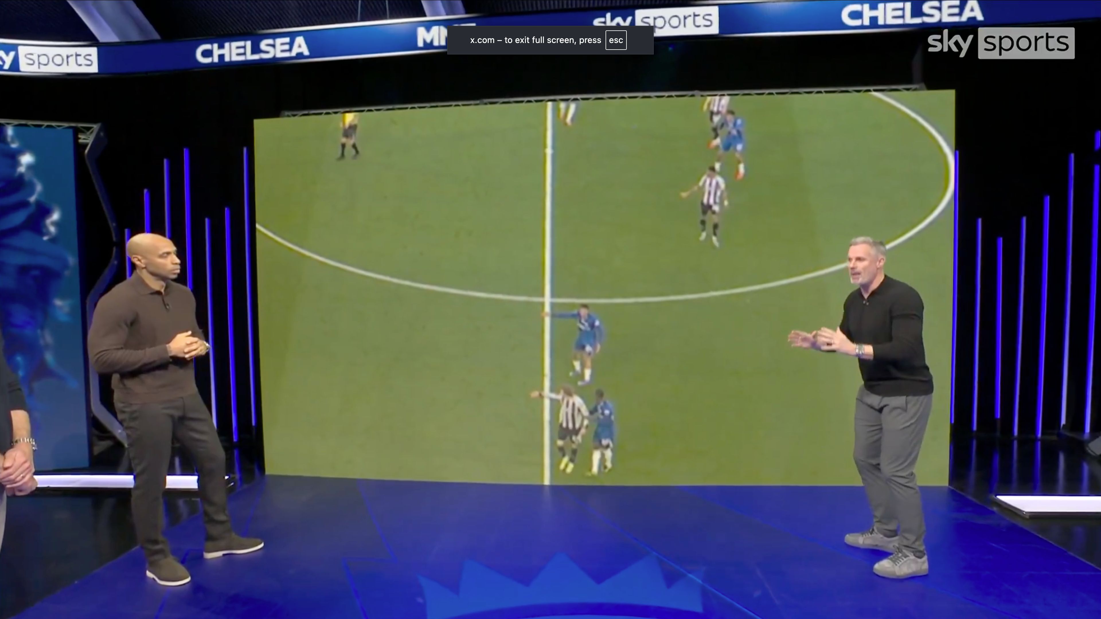 Jamie Carragher and Thierry Henry break down the goal Chelsea conceded.