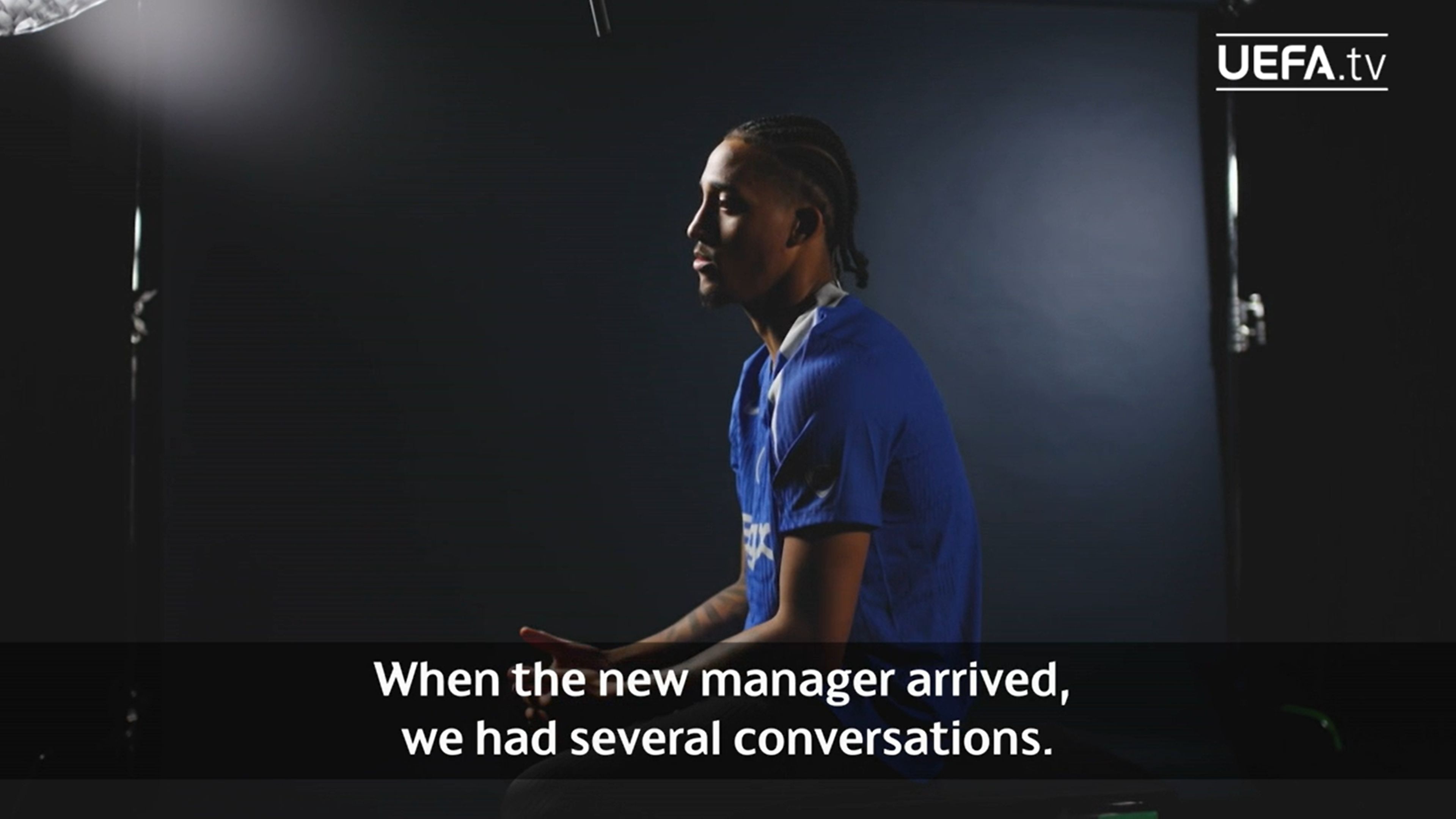 Joao Pedro thanks Liam Rosenior for improved form.