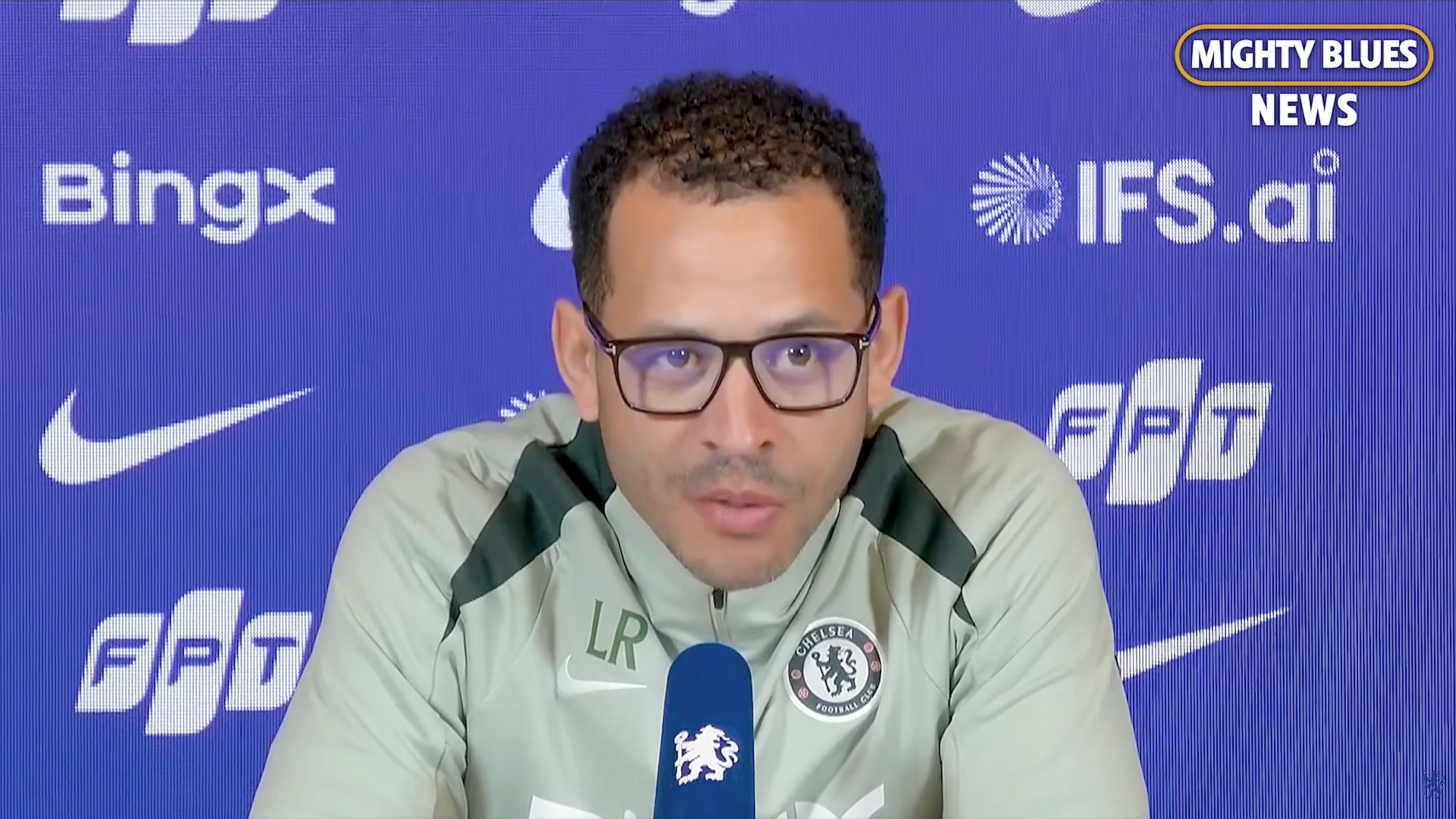 Liam Rosenior in his presser.