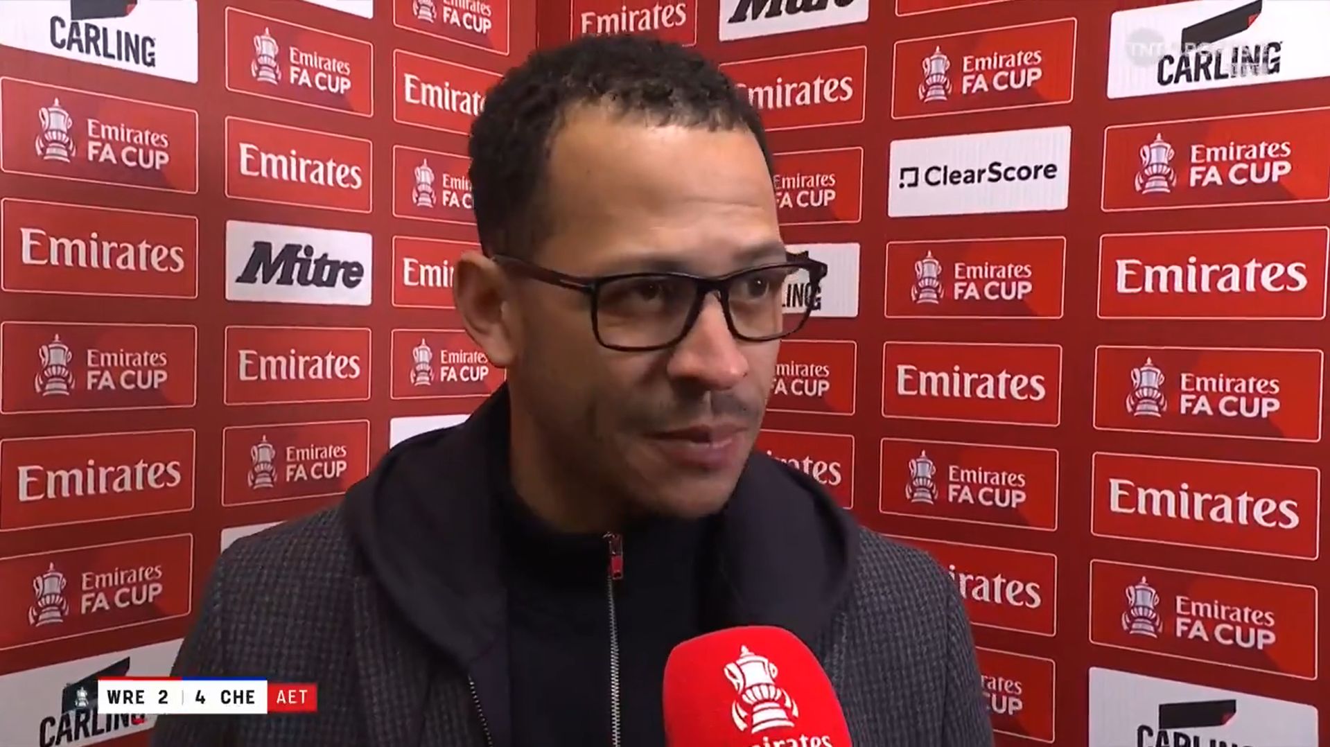 Liam Rosenior speaks after the FA Cup win.