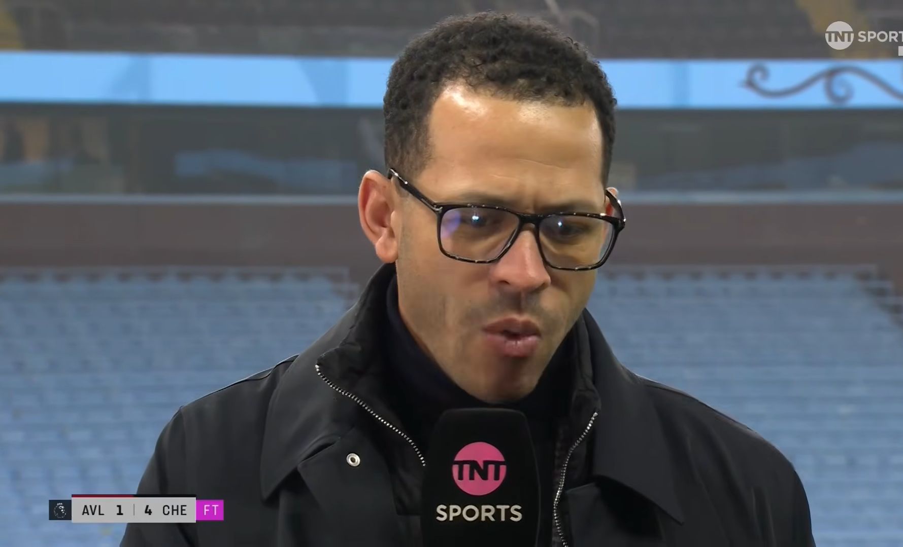 Liam Rosenior speaks after the win over Aston Villa.