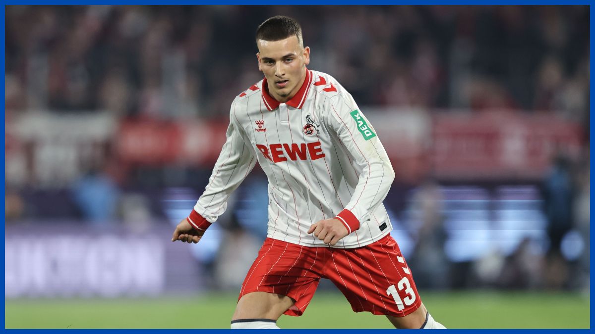 Said El Mala on the ball for Koln.