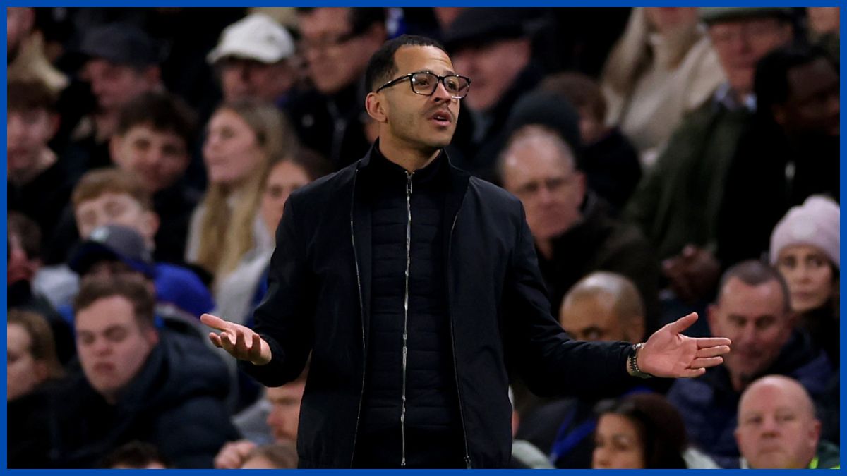 Liam Rosenior on the touchline against Newcastle.