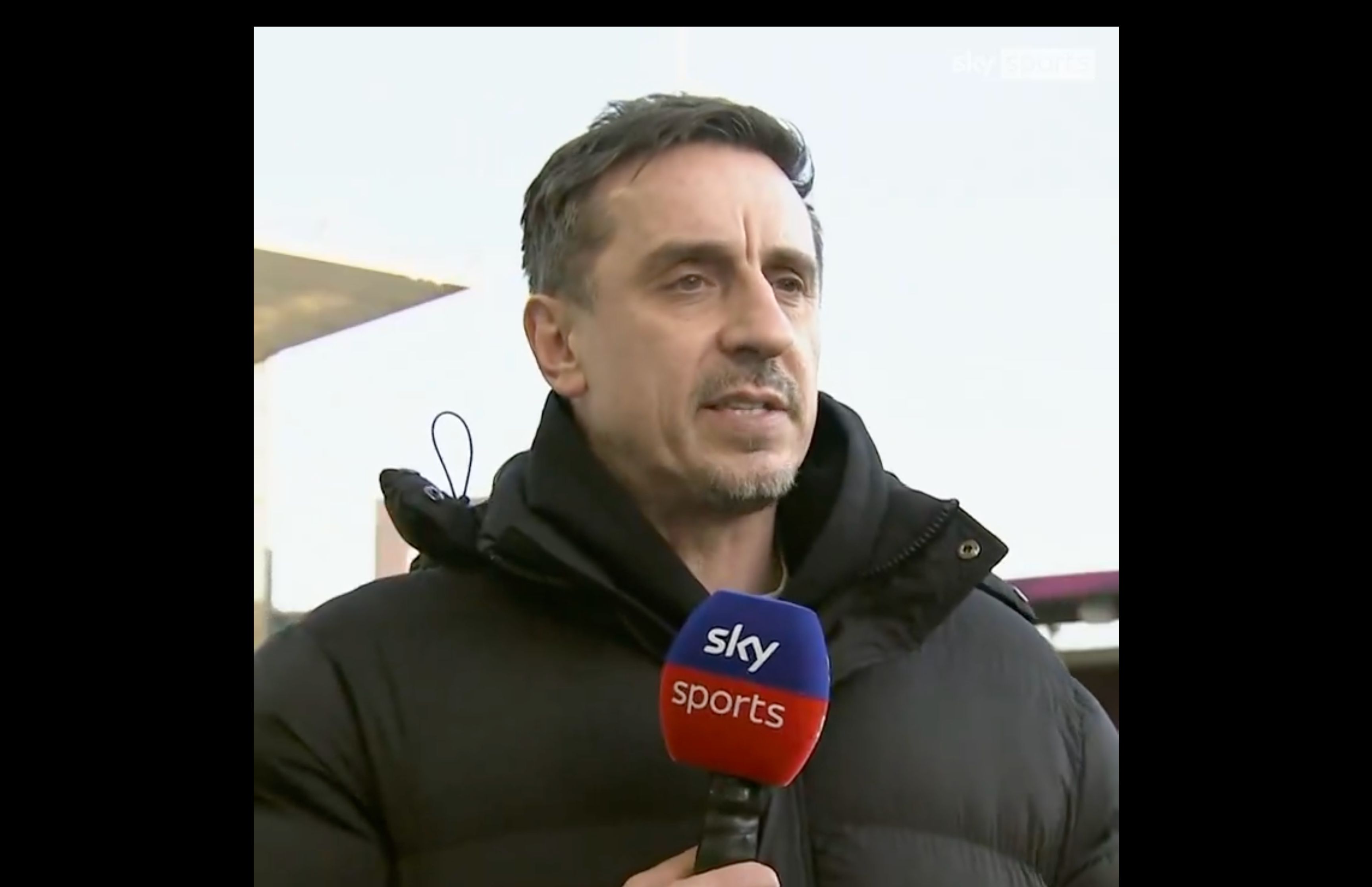Gary Neville speaking about Chelsea's fortunes.