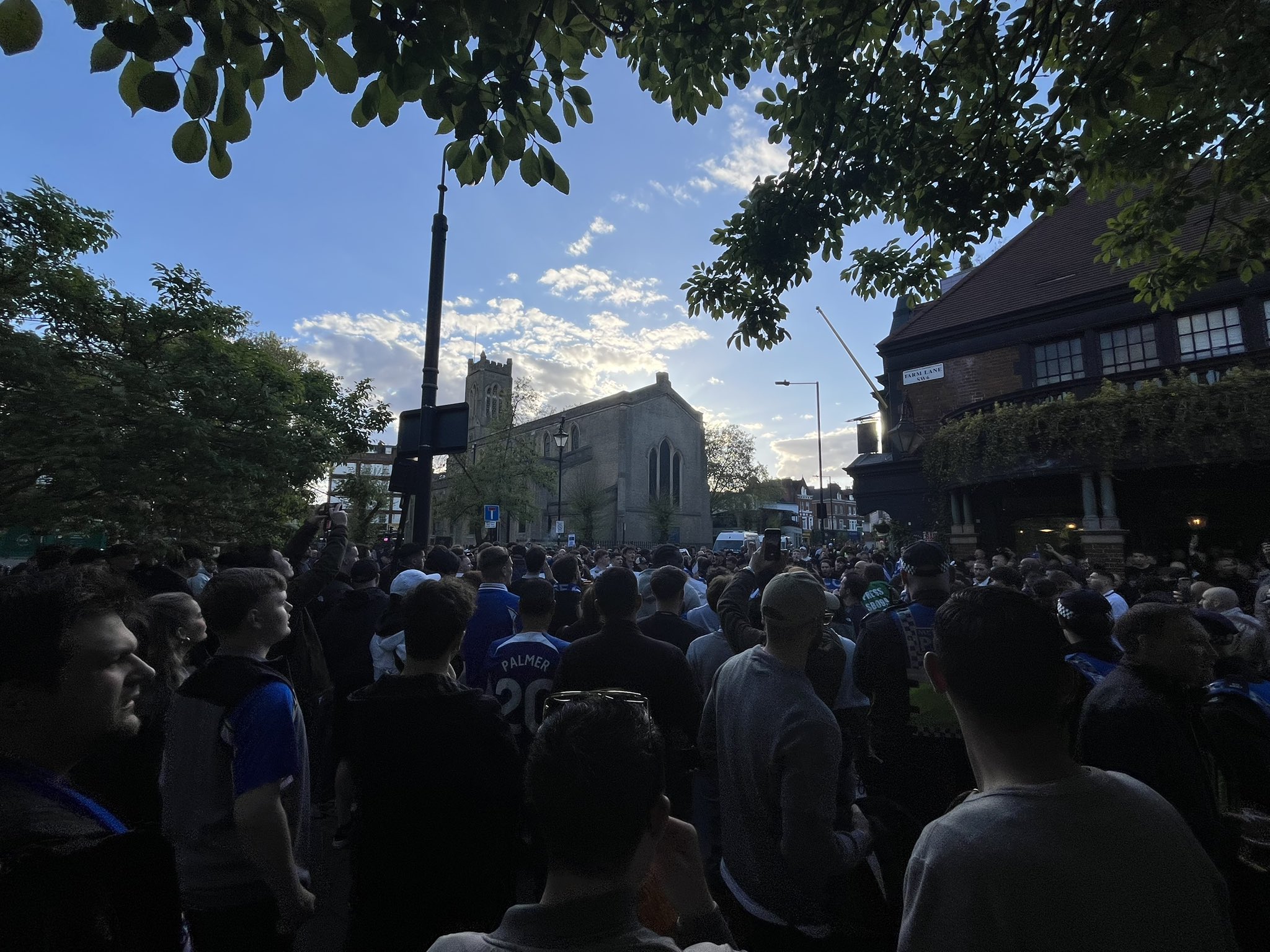 Chelsea fan protest