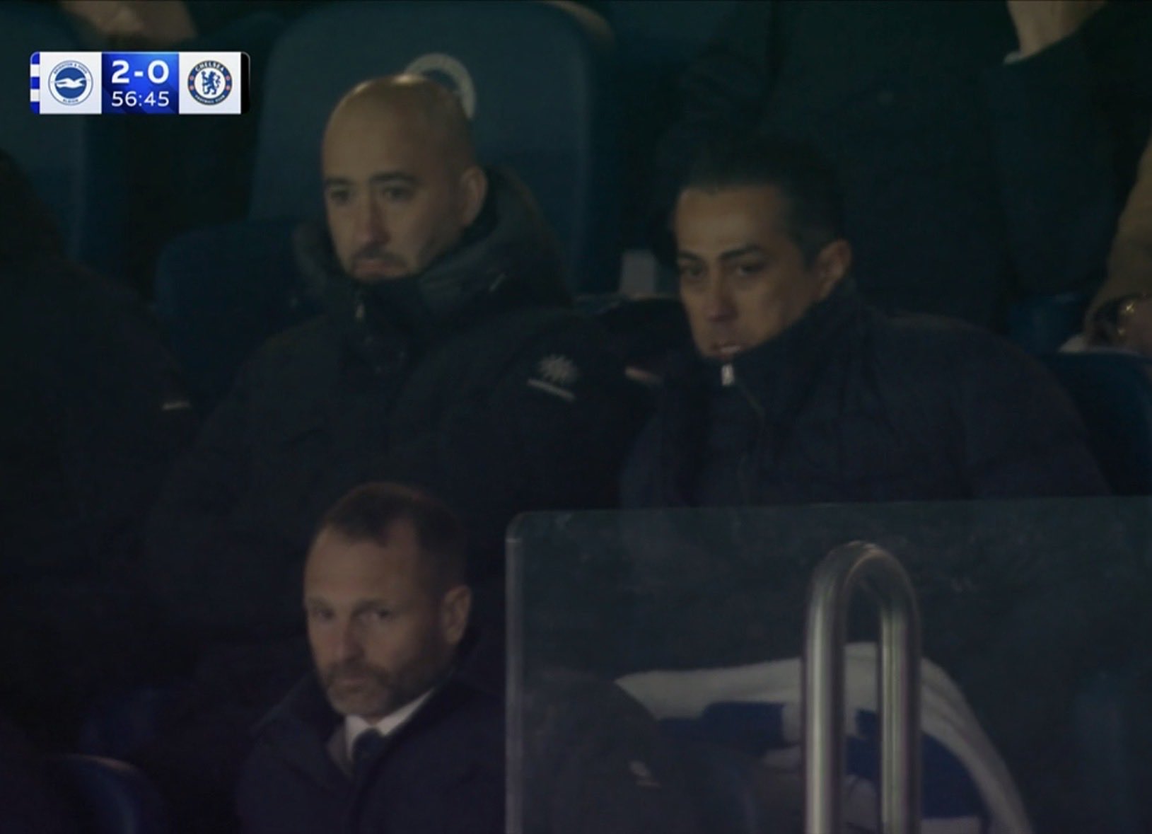 Behdad Eghbali and the SDs during embarrassing defeat to Brighton