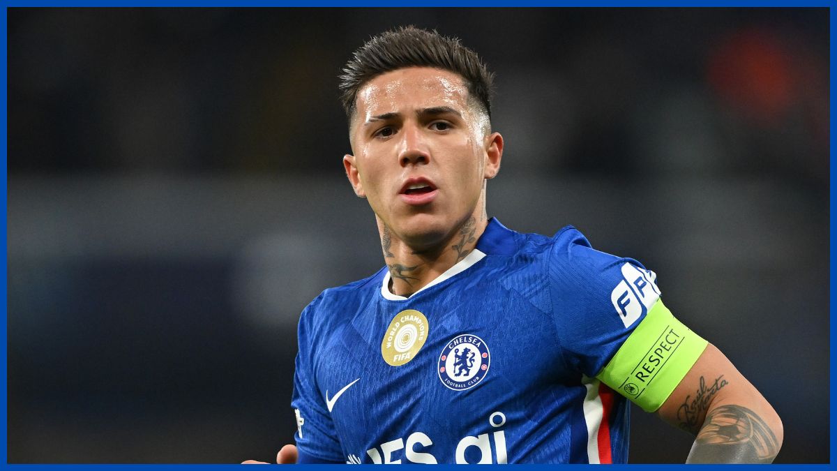 Enzo Fernandez in the Champions League.