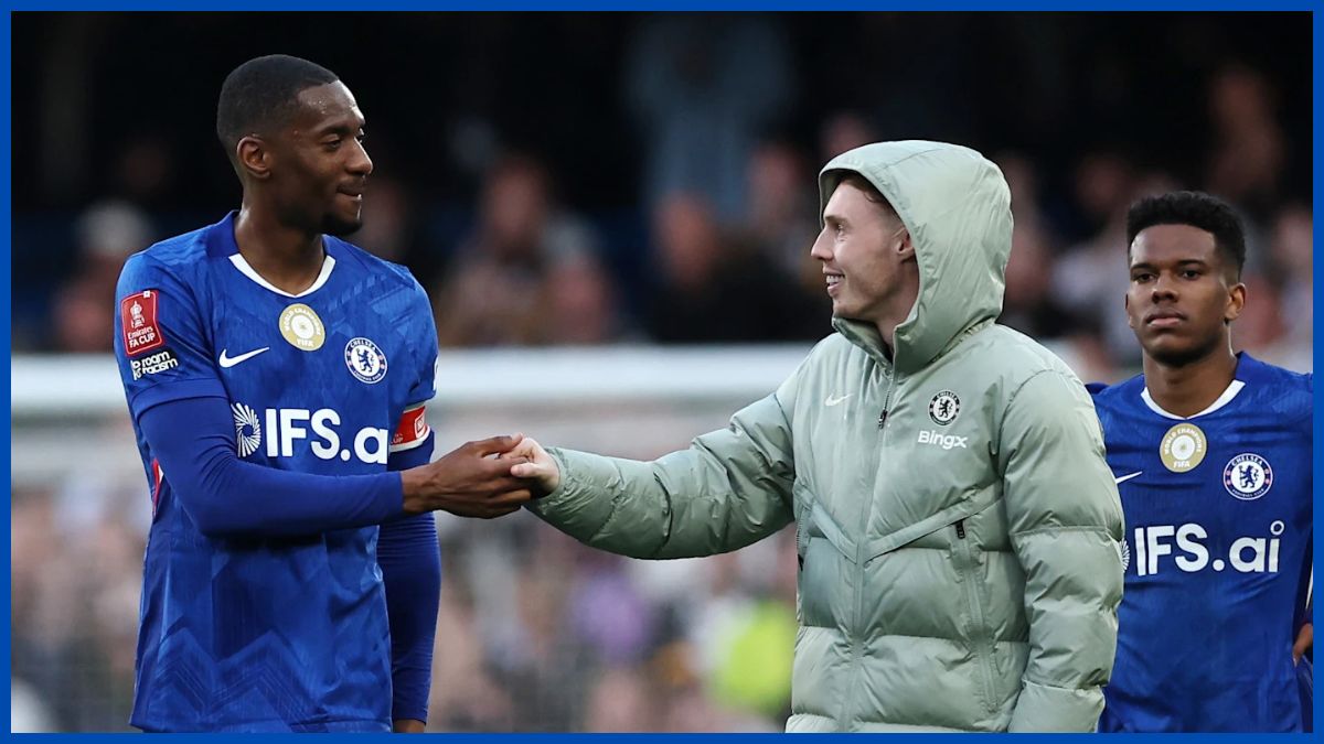 Cole Palmer with Tosin.