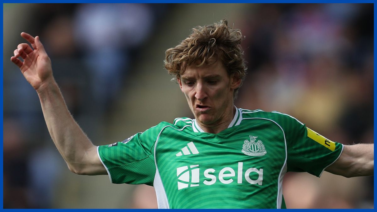 Anthony Gordon for Newcastle.