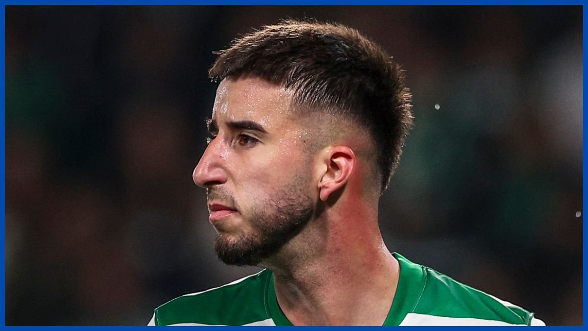 Goncalo Inacio playing for Sporting.