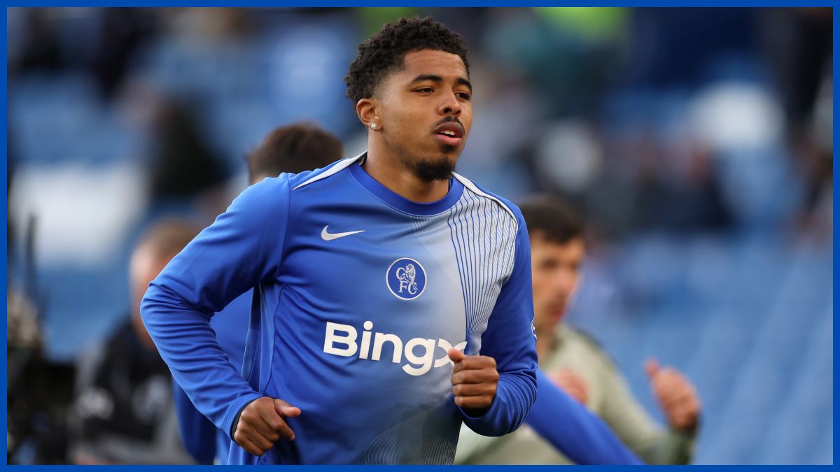 Wesley Fofana trains.